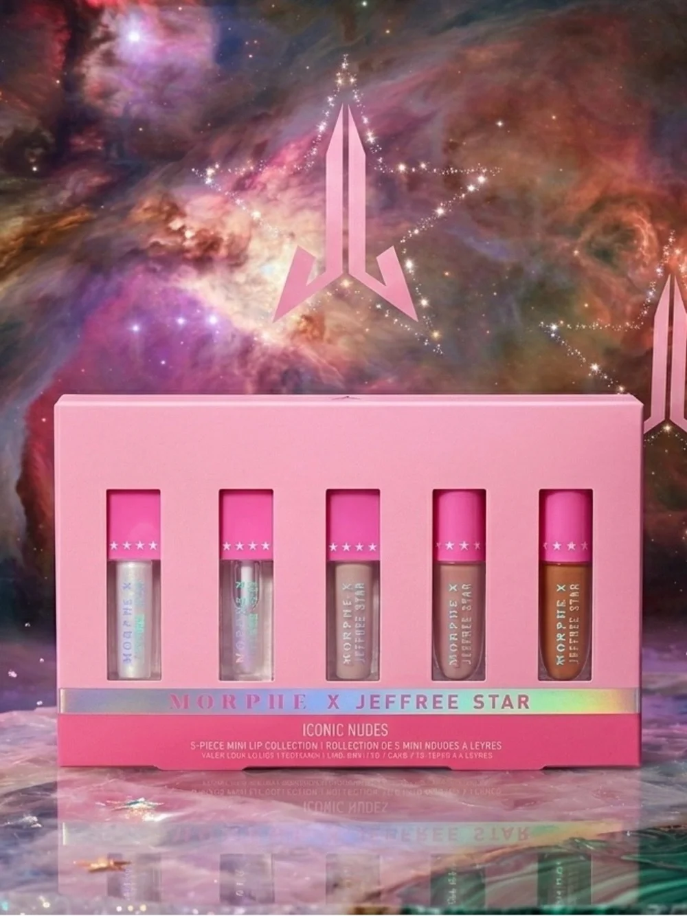 Morphe x Jeffree Star Iconic Nudes Mini Lip Collection - NIB Limited Edition
